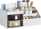 Make-up Organizer mit Schubladen – Kosmetik Organizer Box, platzsparende Schminktisch Aufbewahrung für Make-up & Schmuck