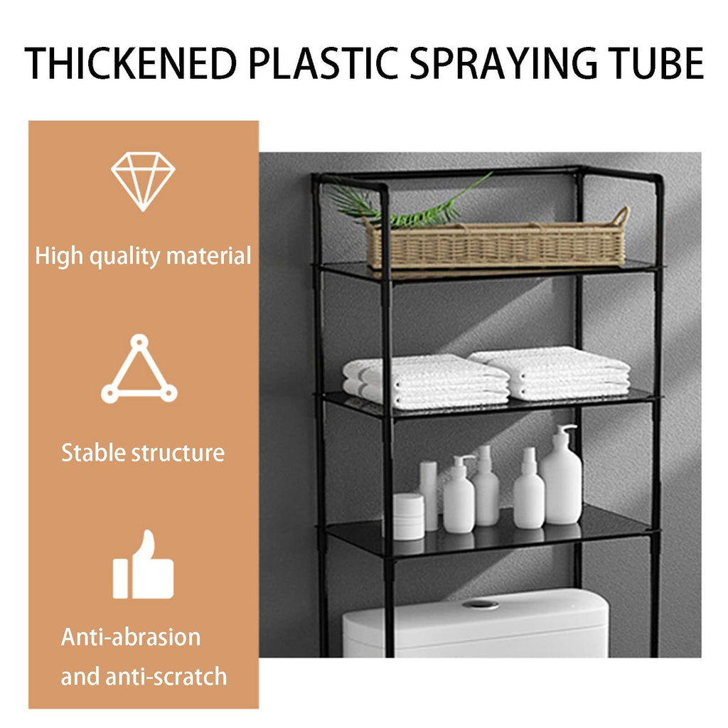 Über-Toilette Regal – Badezimmer Organizer, freistehend & platzsparend