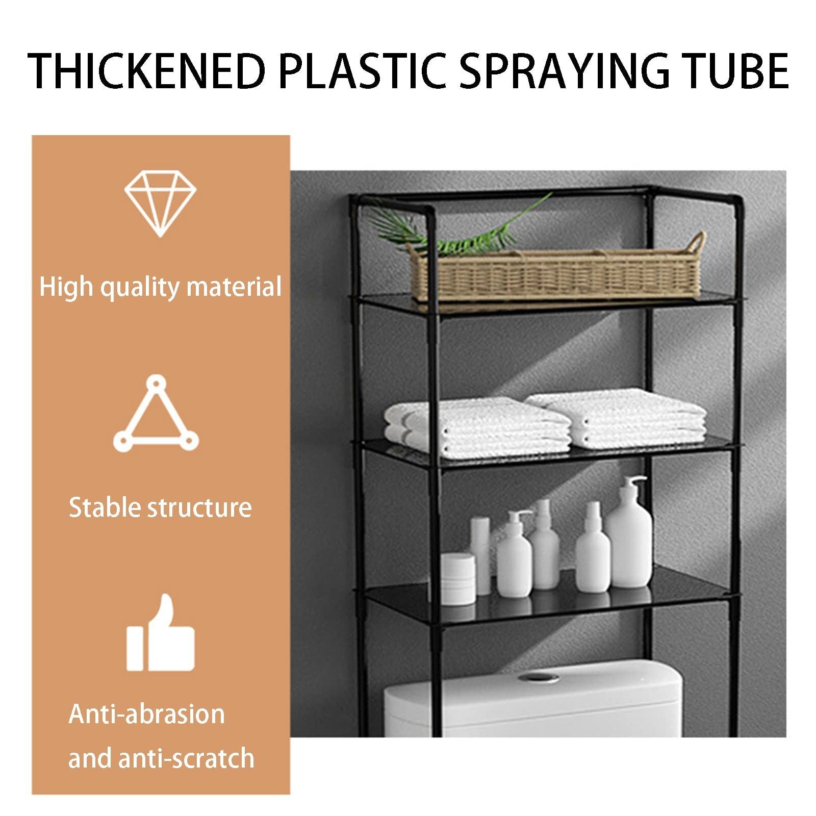 Über-Toilette Regal – Badezimmer Organizer, freistehend & platzsparend